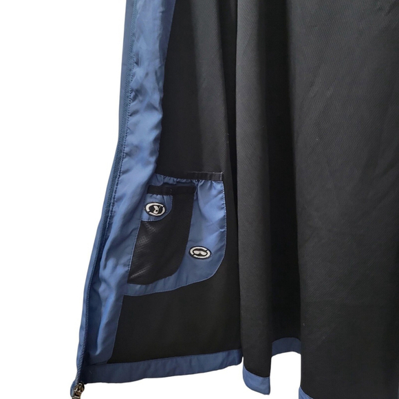 Champion Full-Zip Track Jacket Blue And Black Men’s Size XXL Excellent Condition - Picture 11 of 12